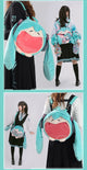 Kawaii Anime Hatsune Miku Cosplay Plush Backpack Ita Bag Women Bag Shool Student Men Velvet Shoulder Bag Girl Gift