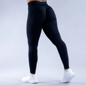 Dfyne Leggings Women Seamless Impact Legging Flex Scrunch Gym Leggings Low Waistband Yoga Fitness Clothes Workout Sports Tights