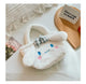 Sanrio Cinnamoroll Cute Plush Fashion Handbag 2023 New Cartoon Multicolor Furry Small Shoulder Bag Messenger Bag Backpack Wallet