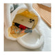 Sanrio Cinnamoroll Cute Plush Fashion Handbag 2023 New Cartoon Multicolor Furry Small Shoulder Bag Messenger Bag Backpack Wallet