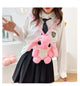 New Disney Cartoon Plush Backpack Kawai Stitch Doll Shoulder Bag Autumn And Winter Style Children'S Schoolbag Kindergarten Gifts
