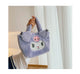 Sanrio Cinnamoroll Cute Plush Fashion Handbag 2023 New Cartoon Multicolor Furry Small Shoulder Bag Messenger Bag Backpack Wallet