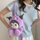 Sanrio Plush Backpack: Kuromi, Cinnamoroll Plushie Bag