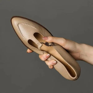 Shoes for Women Brand Summer Basic Pointy Pumps Ladies Elegant Buckle Strap Square Heels Ssandals Office & Career Female Shoes