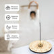 Incense Stick Holder Wood Burner Incense Holder for Living Room Yoga Room Tea Study Room Fragrance Accessories Home Decor