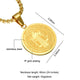 Catholic San Benito Exorcism Cross Medallion Beads Chain Bracelets For Men Women Stainless Steel Jewelry