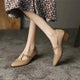 Shoes for Women Brand Summer Basic Pointy Pumps Ladies Elegant Buckle Strap Square Heels Ssandals Office & Career Female Shoes