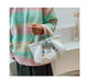 Sanrio Cinnamoroll Cute Plush Fashion Handbag 2023 New Cartoon Multicolor Furry Small Shoulder Bag Messenger Bag Backpack Wallet