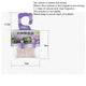 Wardrobe Sachet Natural Aromatherapy hanging bag Lavender Fragrance Pack Mildew and insect proof wardrobe sachet air freshener