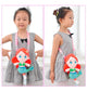 Mermaid Princess Shoulder Bags Little Girls Cute Coin Purses Children Mermaid Plush Toy Crossbody Bag