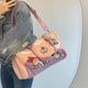 Cute The Powerpuff Girls Plush Bag Lovely Shoulder Bag Cartoon Anime Blossom Bubbles Luggage Bag High-capacity Xmas Gifts Girl
