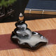 Creative Home Decor Backflow Stick Incense Burner Ceramic Censer Home Decoration Use In Home Teahouse Zen Yoga Decor -No Incense