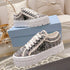 Casual shoes womens designer shoes high platform Travel fashion lady shoes lace-up Leather sneaker canvas zapatillas de mujer