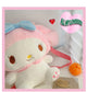 Large Sanrio Plush Backpack Cute Cinnamoroll Plush Doll My Melody Bag Cartoon Kawaii  Kulomi Plush Bag Gifts for Kids Girls