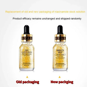 24k Gold Face Serum Brightening Skin Care Products Hyaluronic Acid Niacinamide Facial Nourish Smooth Care Beauty Health