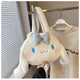 Kawaii Sanrio Plush Handbag Cinnamoroll Kuromi my Melody Women Tote Bagpack Shoulder Bag Fashion Female Messenger Bags Xmas Gift