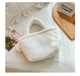 Sanrio Cinnamoroll Cute Plush Fashion Handbag 2023 New Cartoon Multicolor Furry Small Shoulder Bag Messenger Bag Backpack Wallet