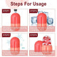 Silicone Ice Cube Trays Beauty Lifting Ice Ball Face Massager Contouring Eye Roller Facial Treatment Reduce Acne Skin Care Tool