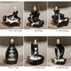 Creative Home Decor Backflow Stick Incense Burner Ceramic Censer Home Decoration Use In Home Teahouse Zen Yoga Decor -No Incense